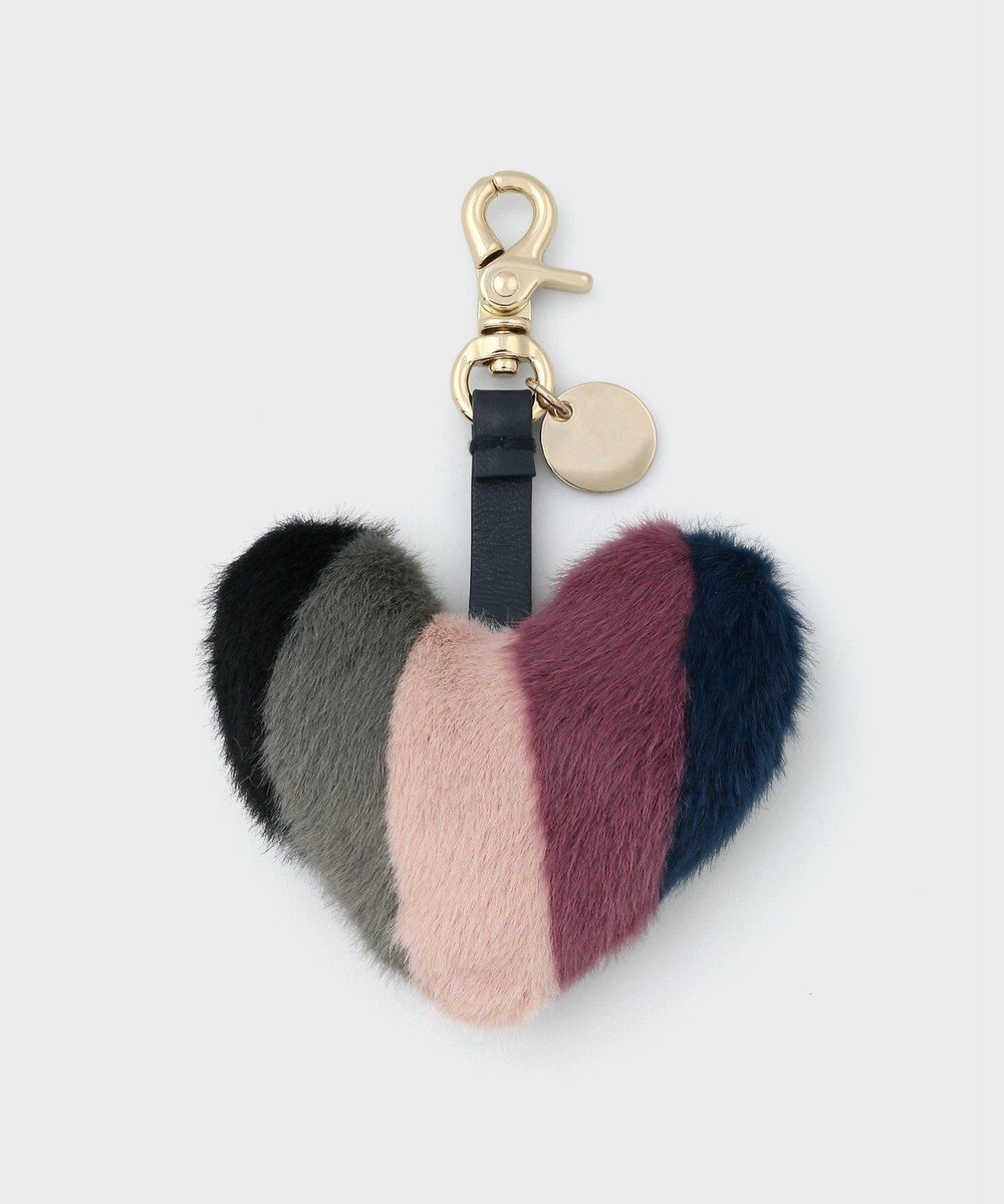 Paul Smith フラッフィー ハート バッグチャーム 