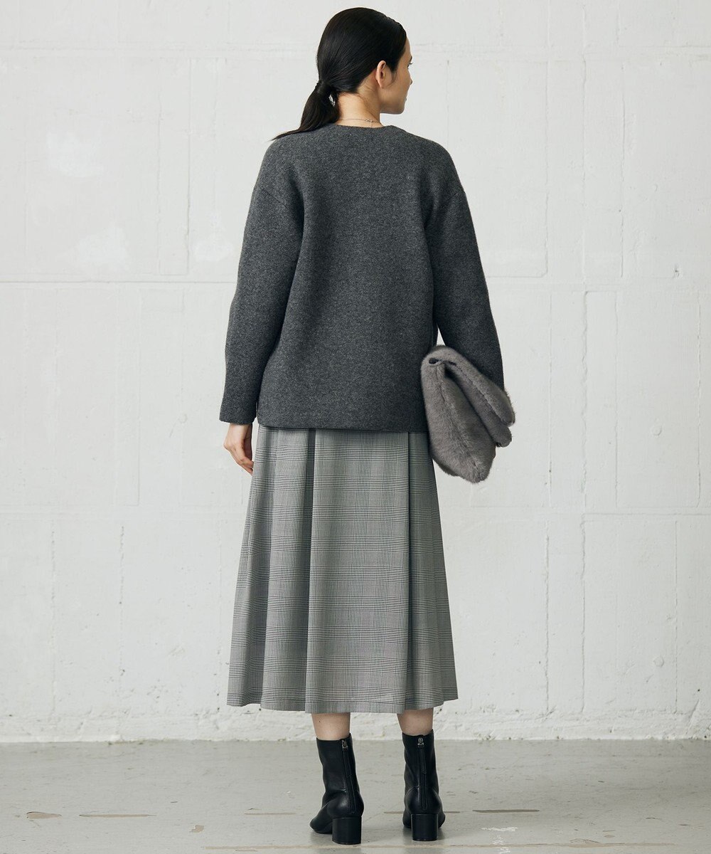 自由区 ラメブークレ アウター 