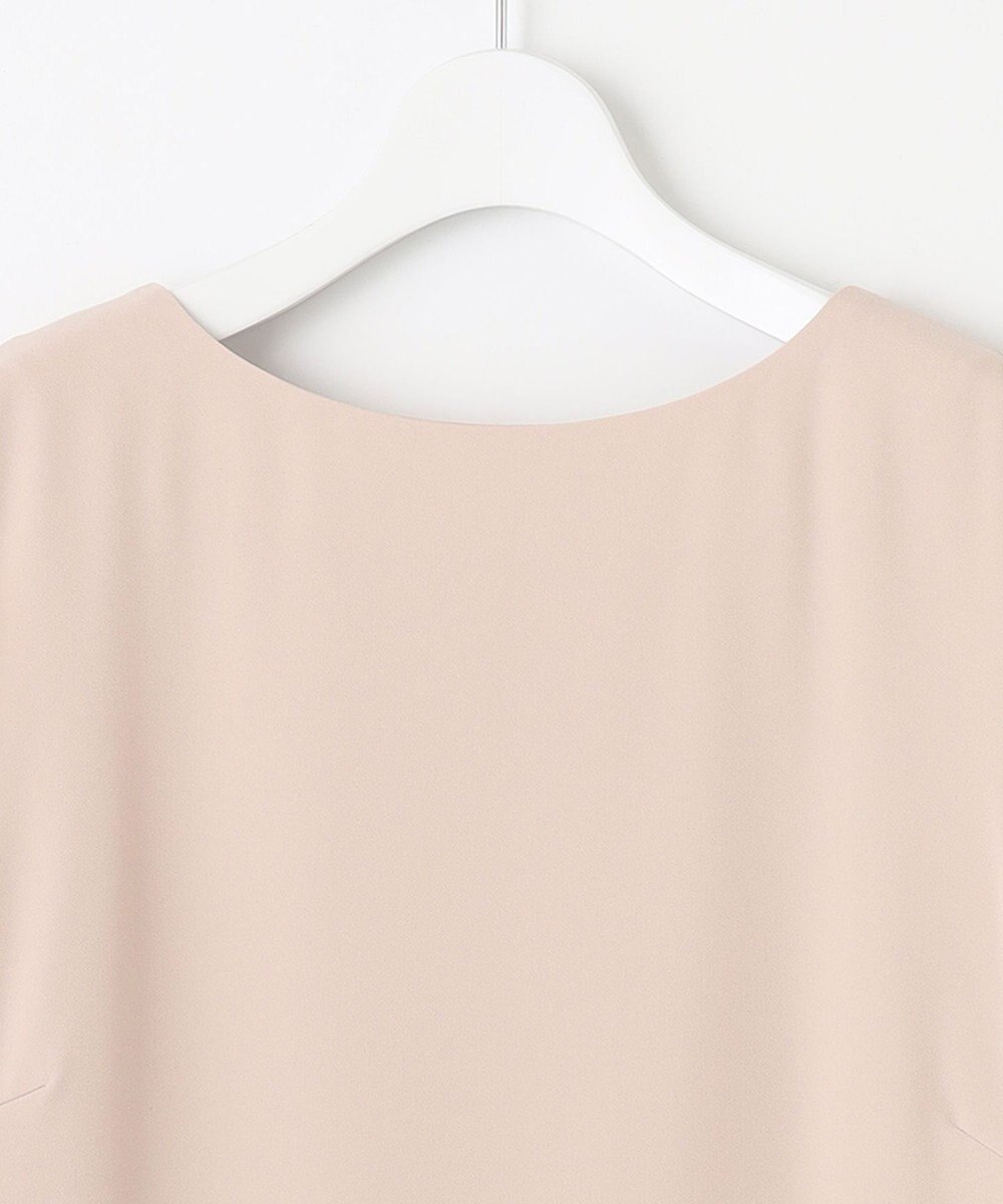 自由区 【XSサイズ～/洗える】ダブルフェイススーティング サックワンピース 