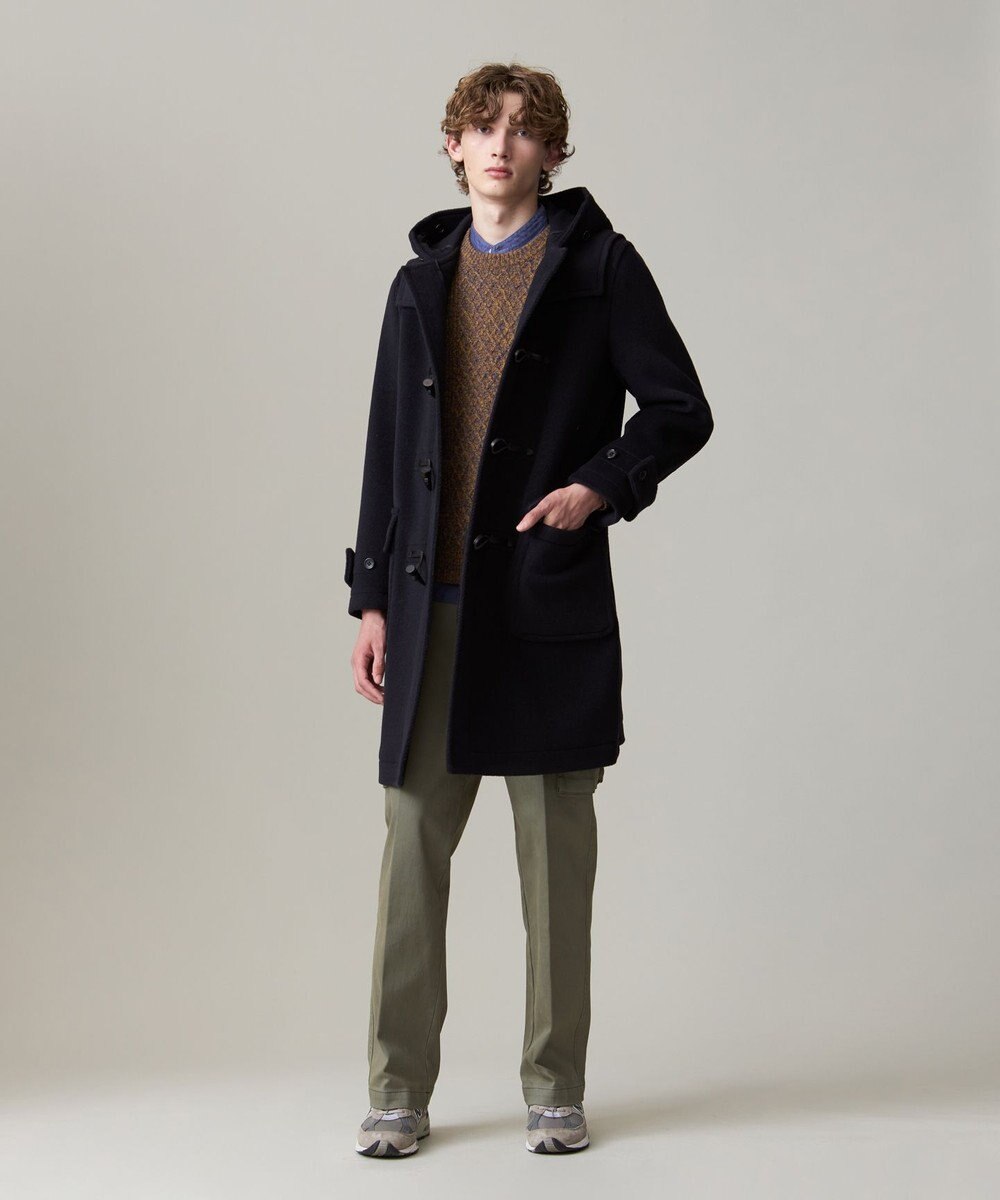 J.PRESS MEN 【定番】CUBABEACH トリプルパイル ダッフルコート 