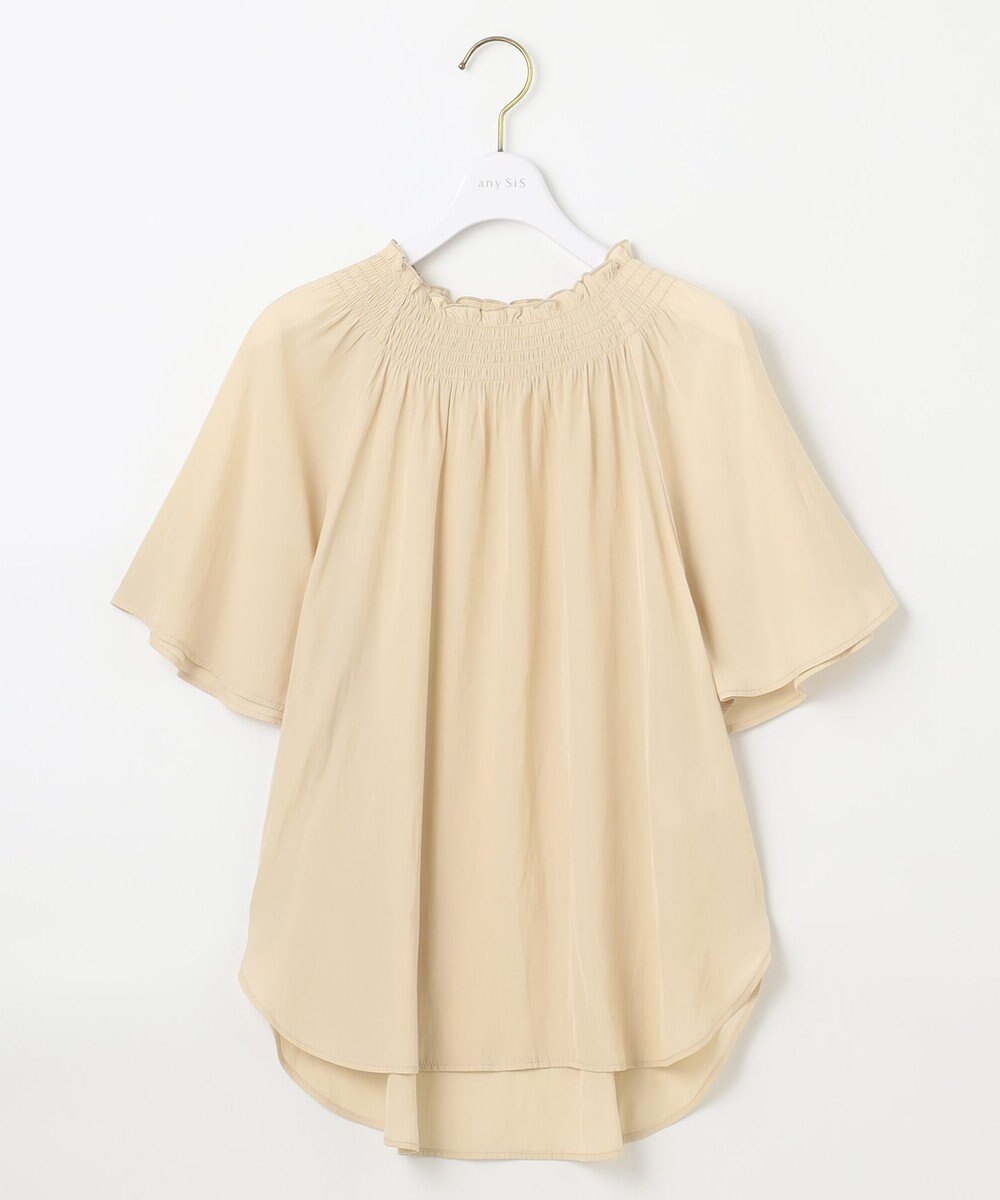 ANY SIS 【洗える】カッセンシャーリング ブラウス 