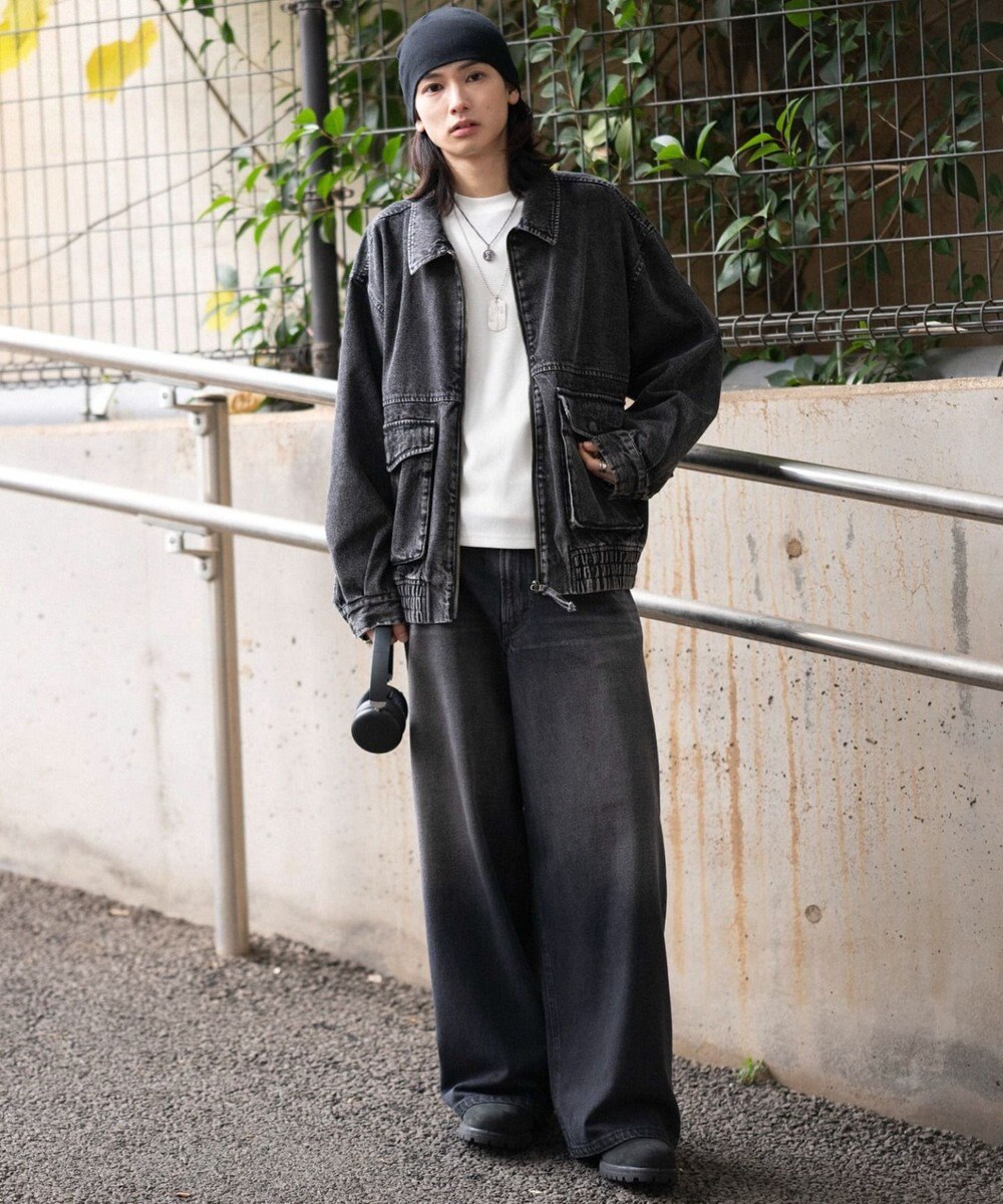 WEGO 【ユニセックス着用ITEM/MLサイズ展開】フライトジャケット 