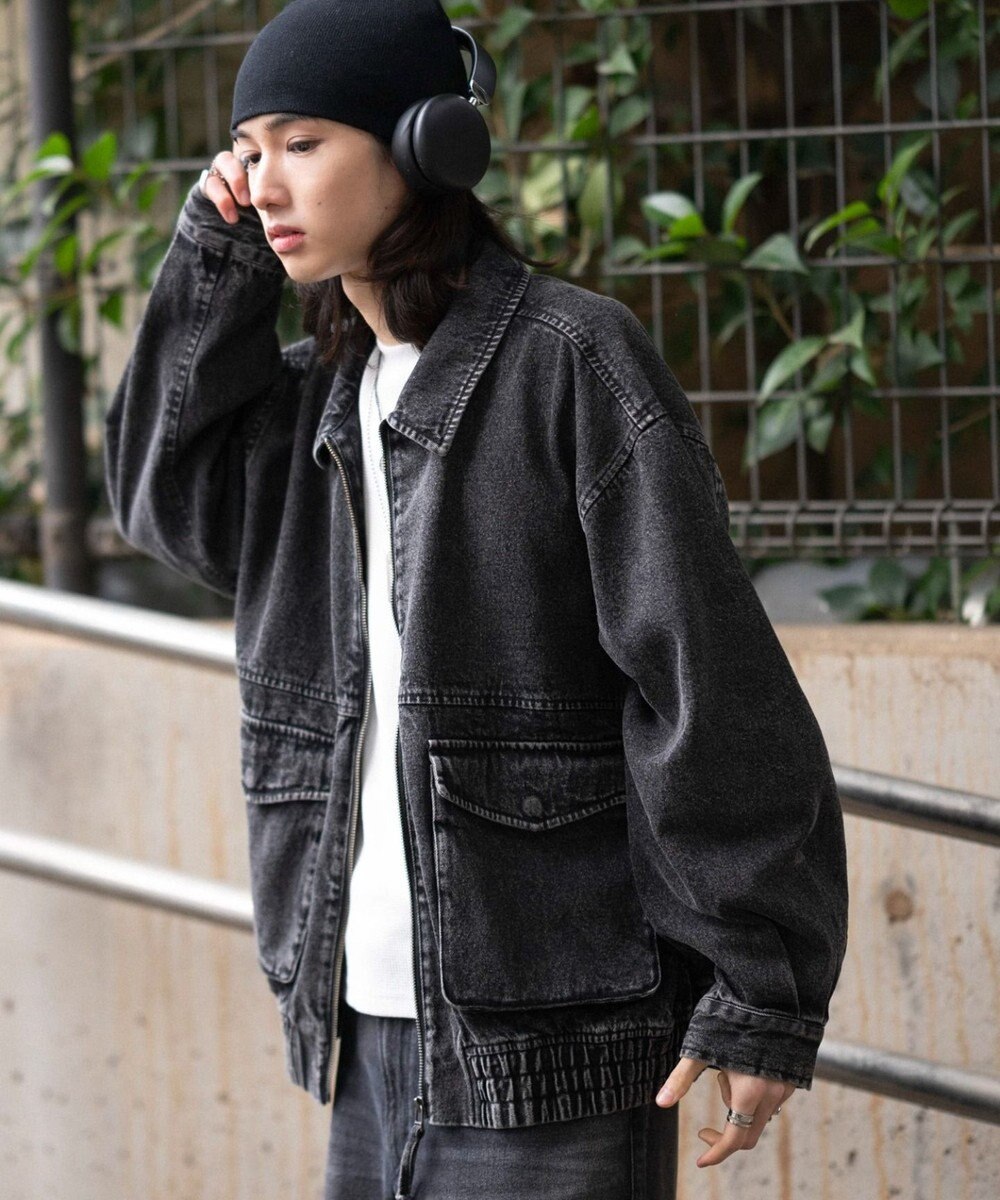 WEGO 【ユニセックス着用ITEM/MLサイズ展開】フライトジャケット 