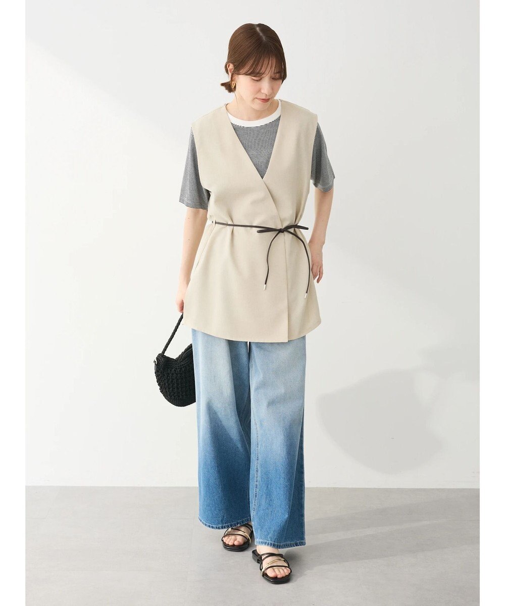 Green Parks 接触冷感　ベルト付きベスト 