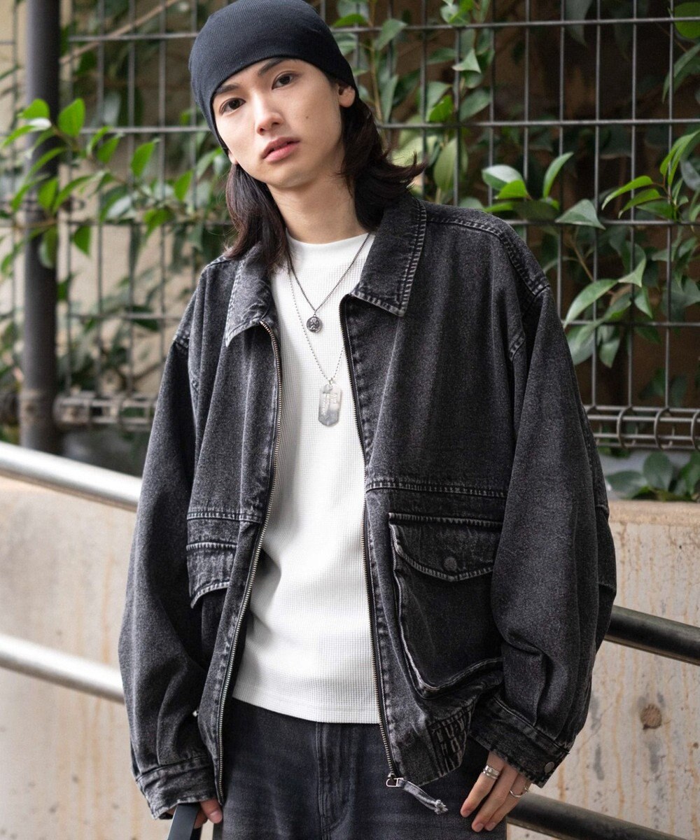 WEGO 【ユニセックス着用ITEM/MLサイズ展開】フライトジャケット 