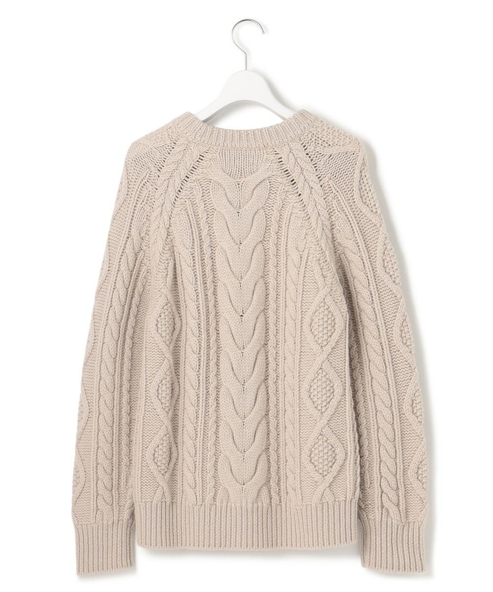 23区 【CLASSY.12月号掲載】アランパターン ニット 