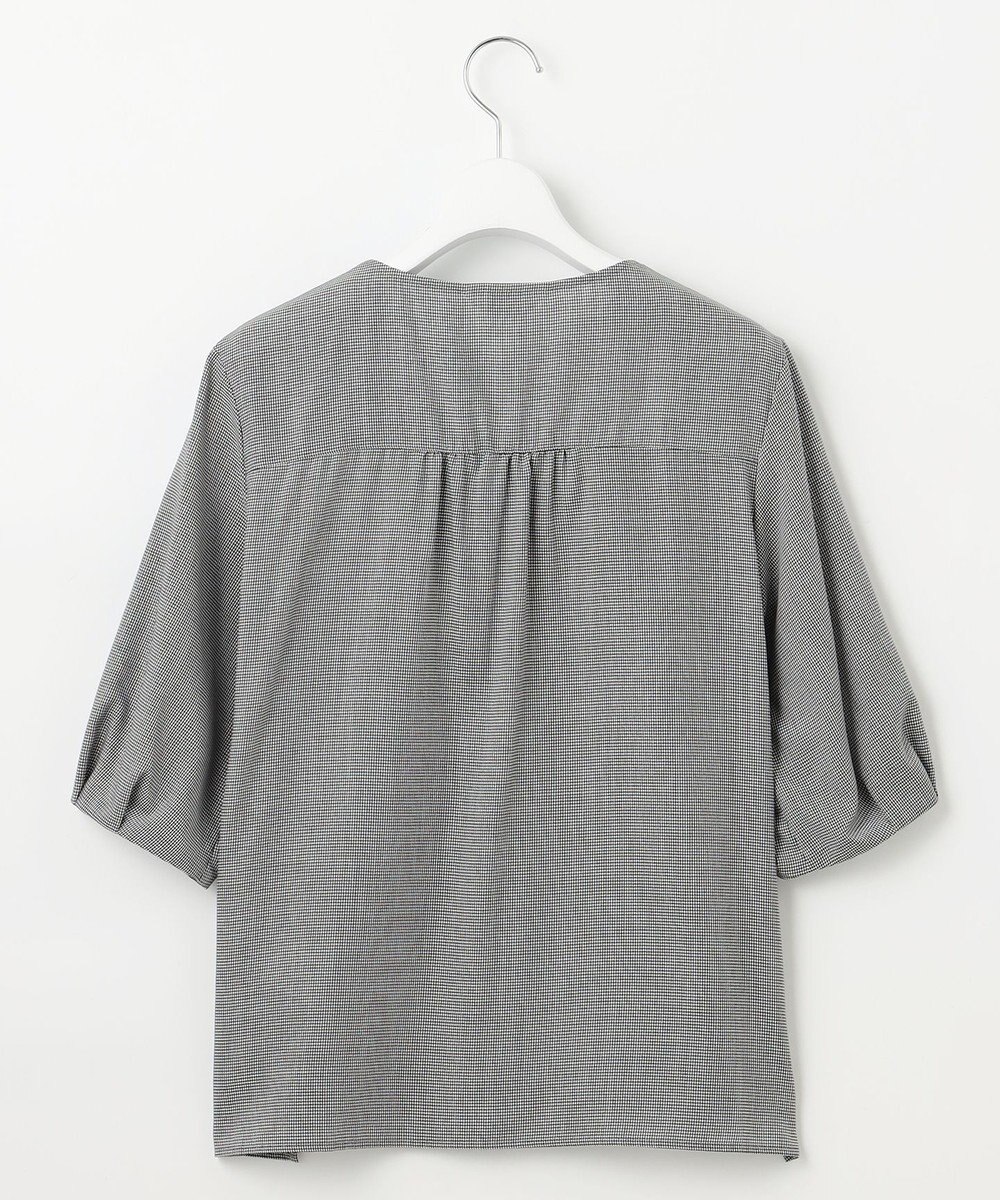 J.PRESS LADIES S 【洗える】ウォッシャブルキュプラツイル ボートネック ブラウス 