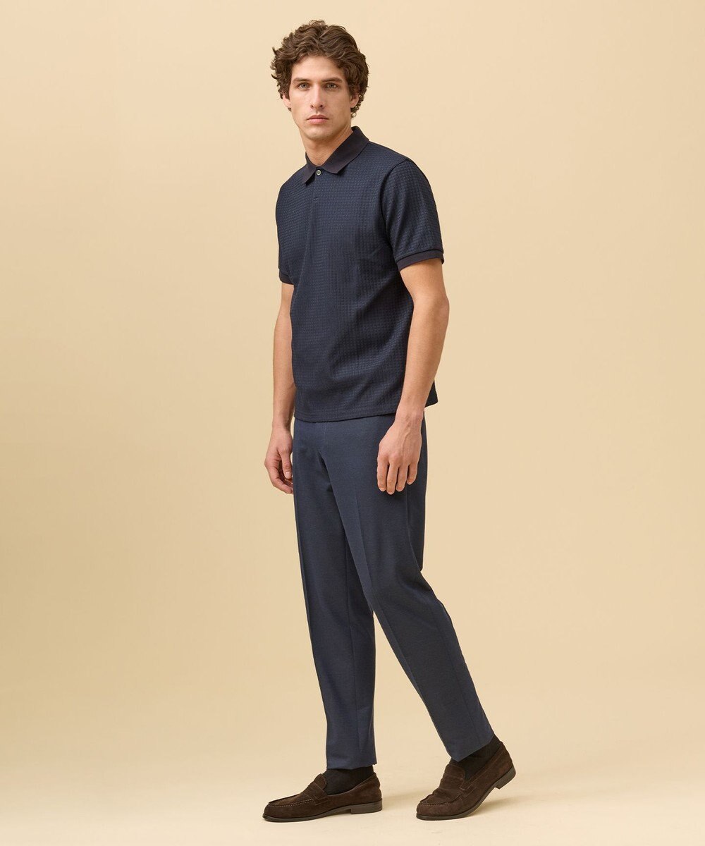 J.PRESS MEN ジャケットインの最適解【接触冷感 / 吸水速乾】【J.PRESS PREMIUM JERSEY】スキッパー ポロシャツ 