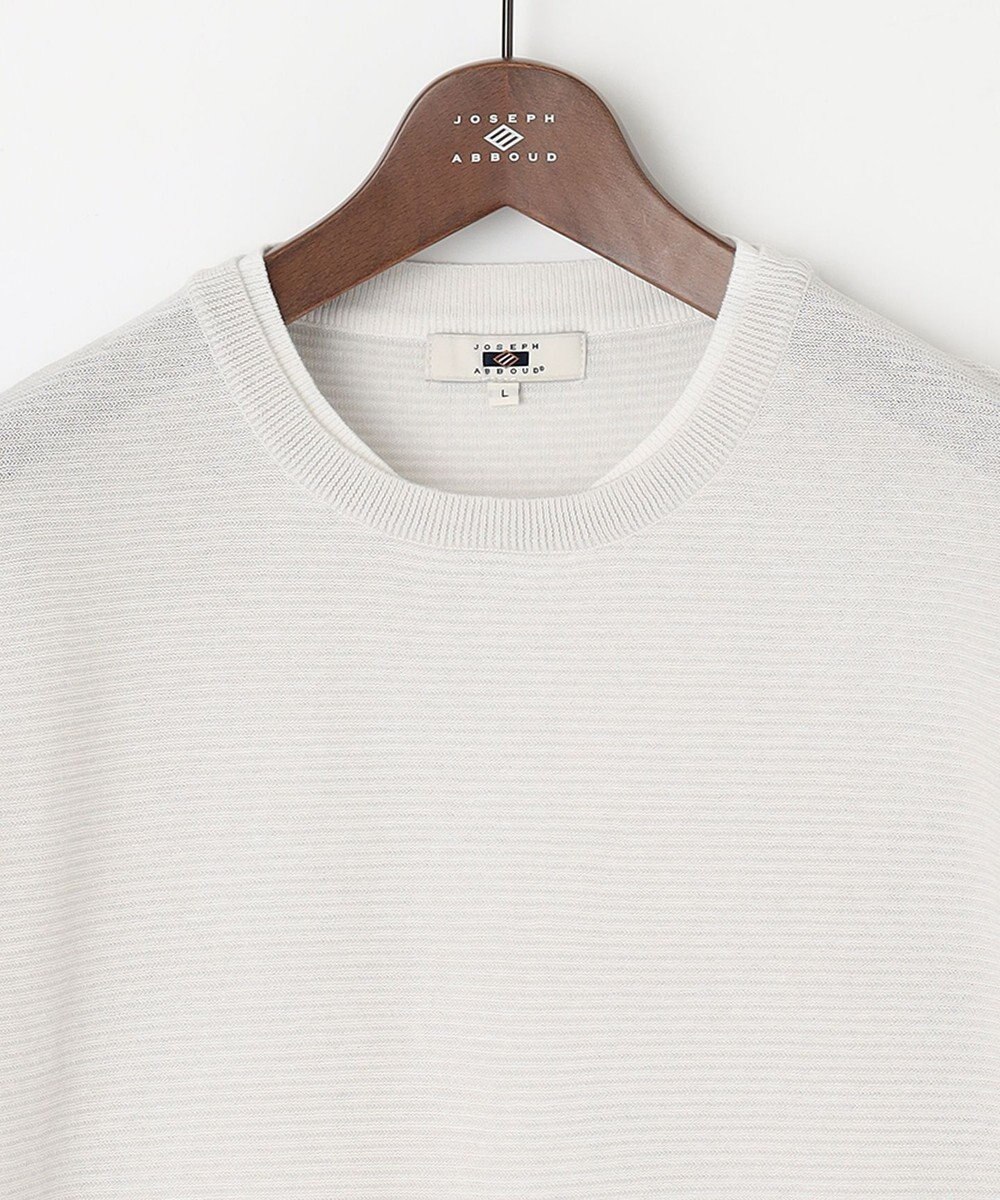 JOSEPH ABBOUD 【軽い/洗える】クールスキンニット Ｔシャツ 