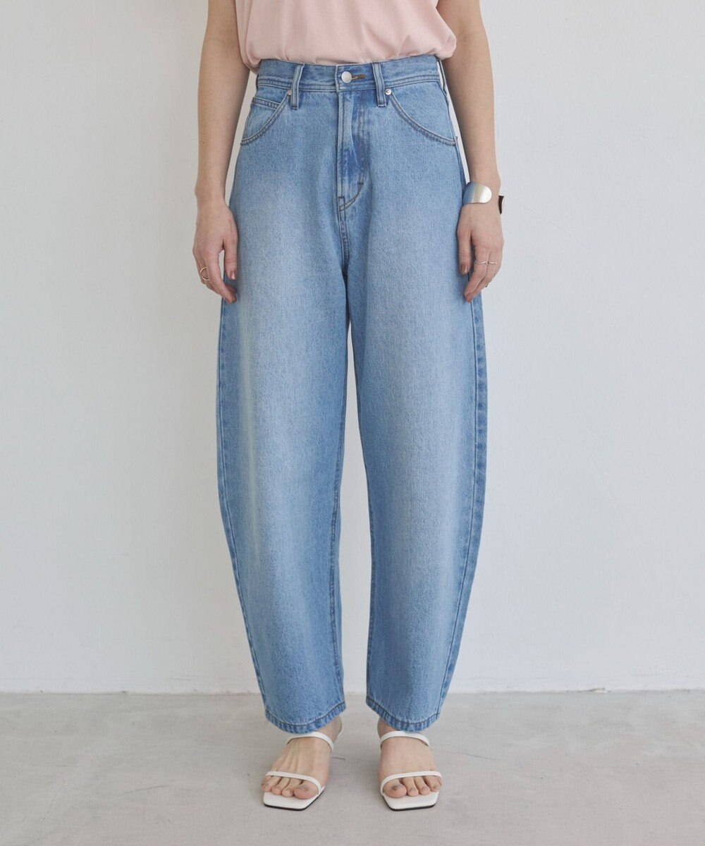 WEGO 【ANGIE VINTAGE/SMLサイズ展開】カーブデニムパンツ 