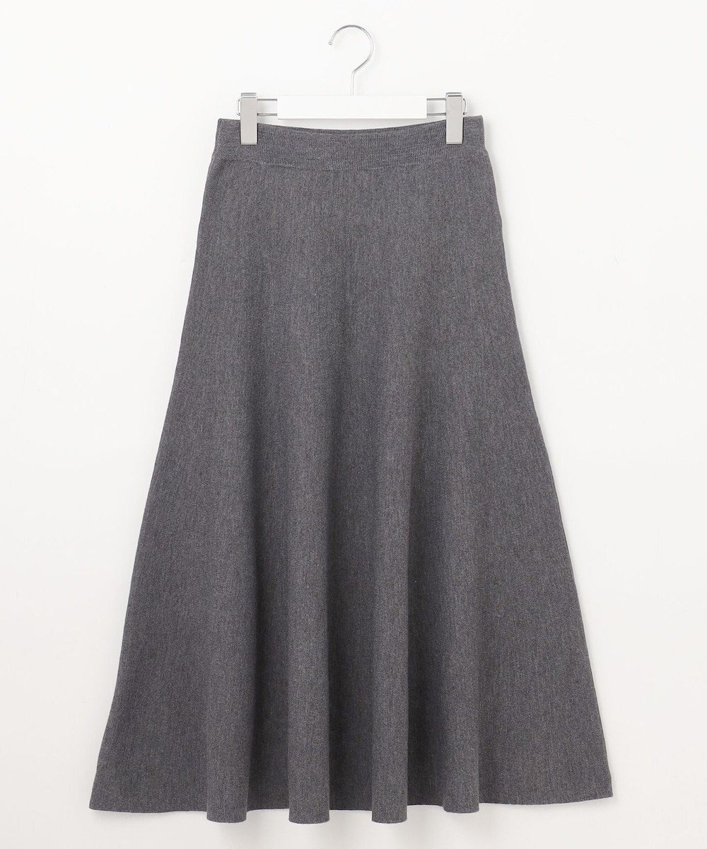 自由区 【セットアップ対応・洗える】ウールミラノフレア スカート 