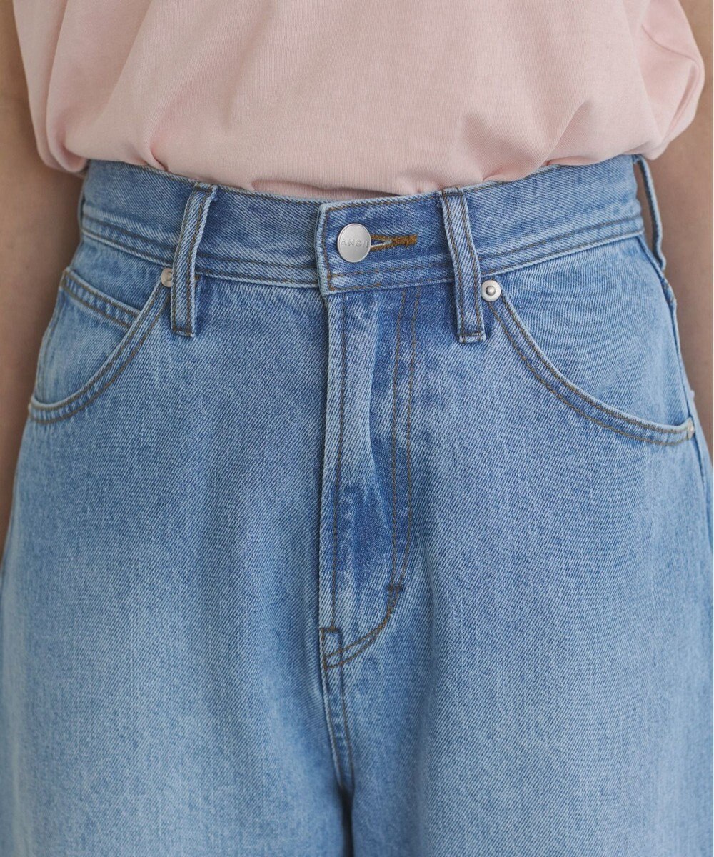 WEGO 【ANGIE VINTAGE/SMLサイズ展開】カーブデニムパンツ 