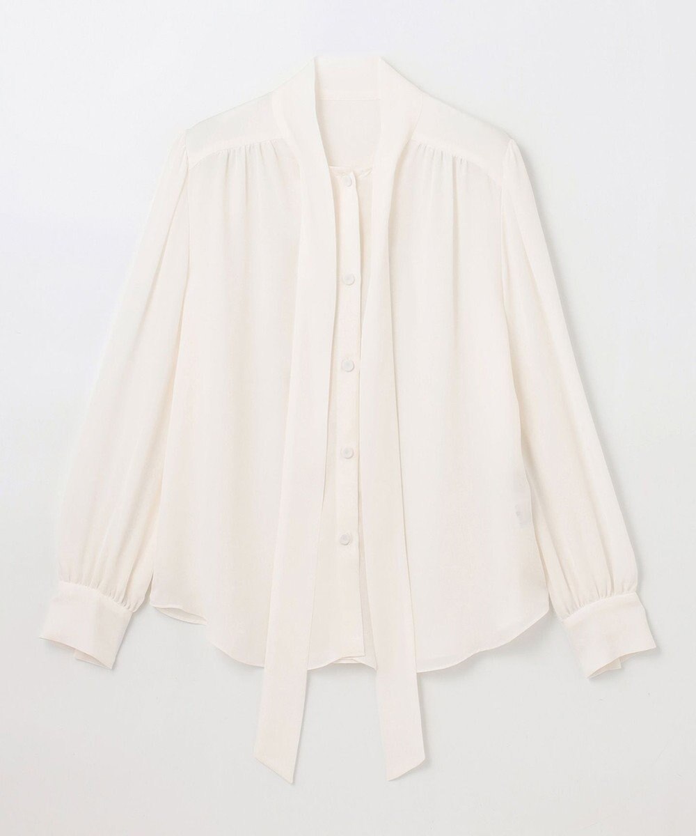 GRACE CONTINENTAL シルクボウタイブラウス 