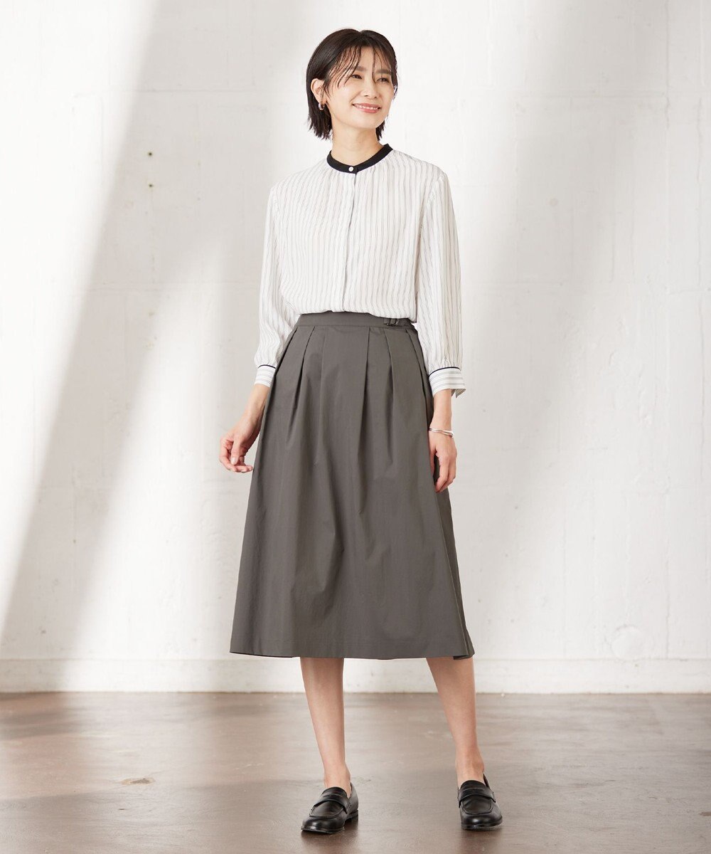 J.PRESS LADIES 【洗える】バイオエアフロー フレアー スカート 