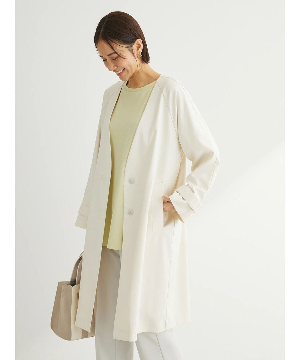 Green Parks 撥水加工　ケア楽着流しコート 