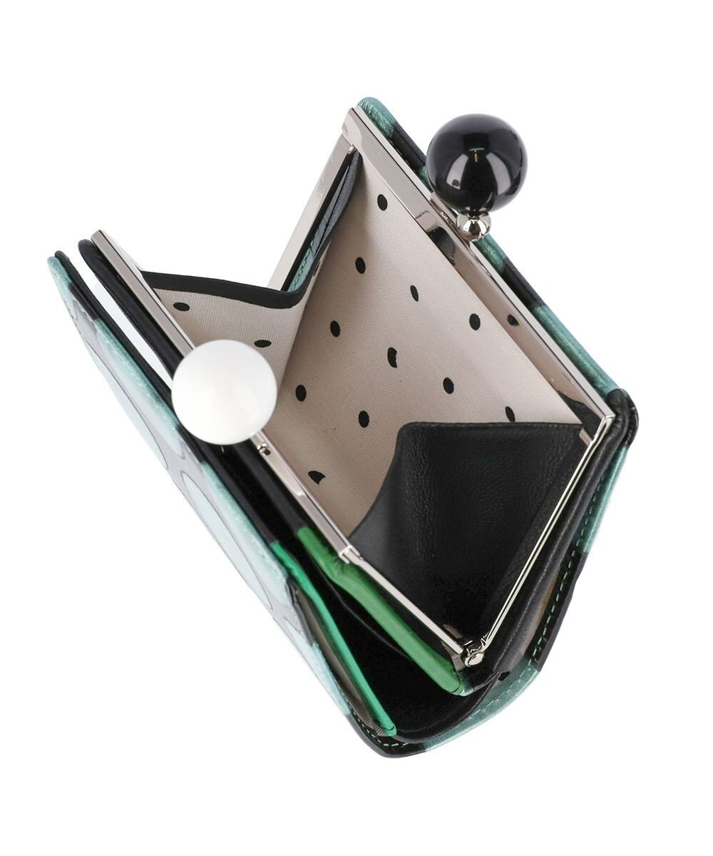 tsumori chisato CARRY フルムーンドット がま口 折り財布 ミニ財布 