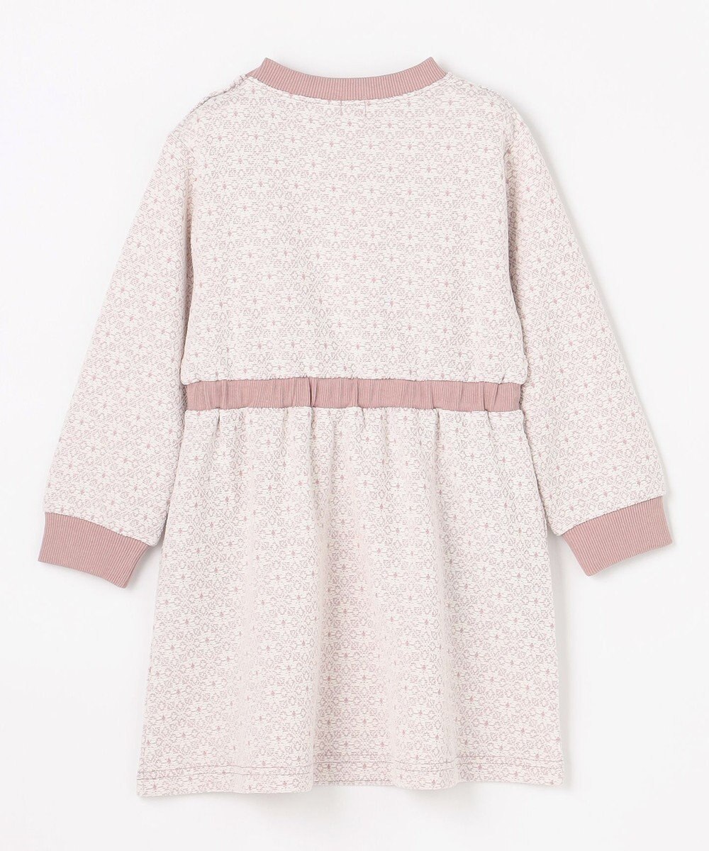 組曲 KIDS 【110-140㎝】 フロストフラワージャガード ワンピース 