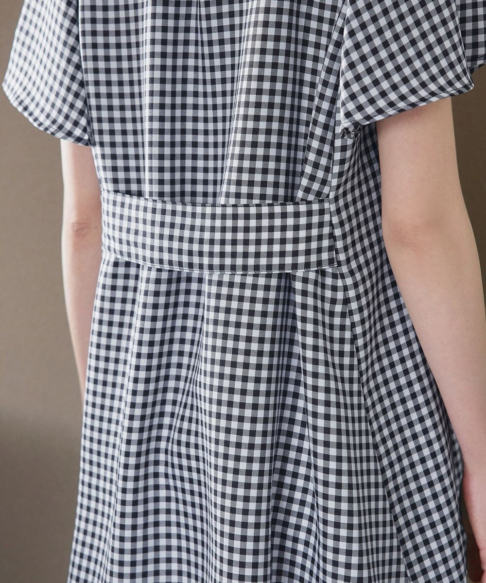 Tiaclasse L 【小倉優子さん着用・選べる袖TYPE・洗える】バックフレアチュニック 