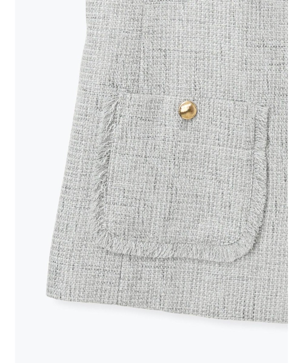 Te chichi 【セレモニーアイテム】ツイードVネックジレ 