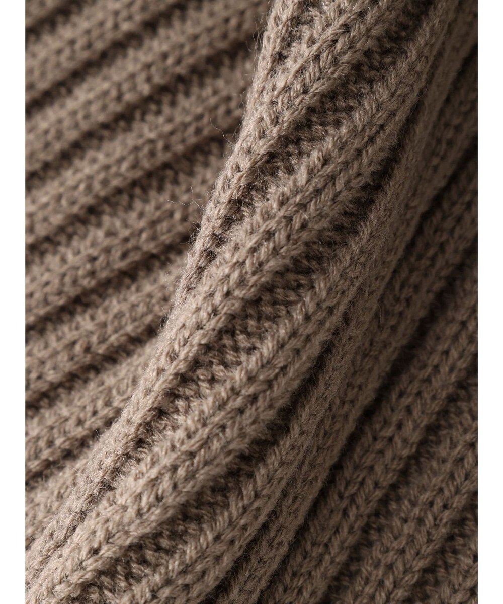 earth music&ecology ハーフジップニットベスト 