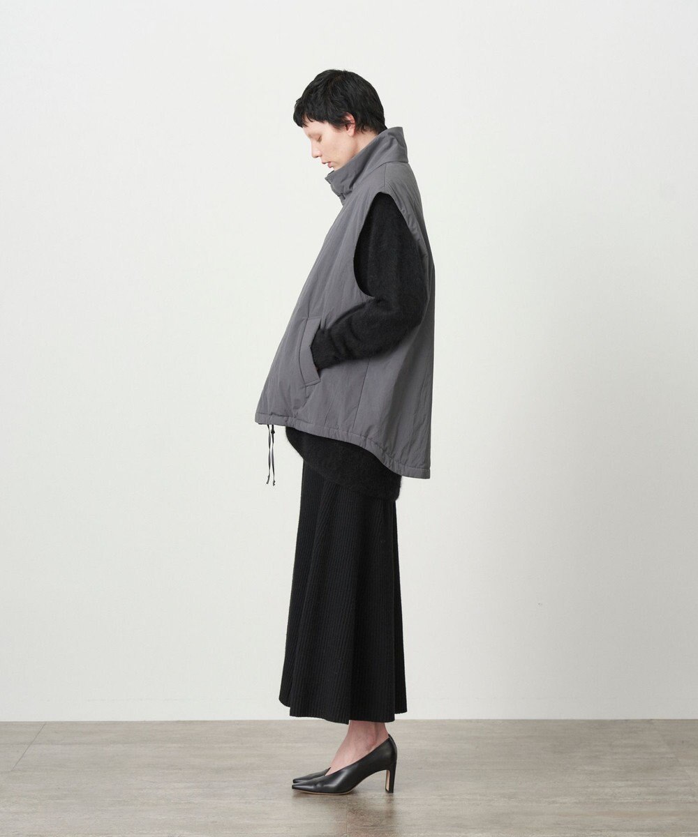 ATON TECHNO COTTON | リサイクルウールパテッドベスト - UNISEX 