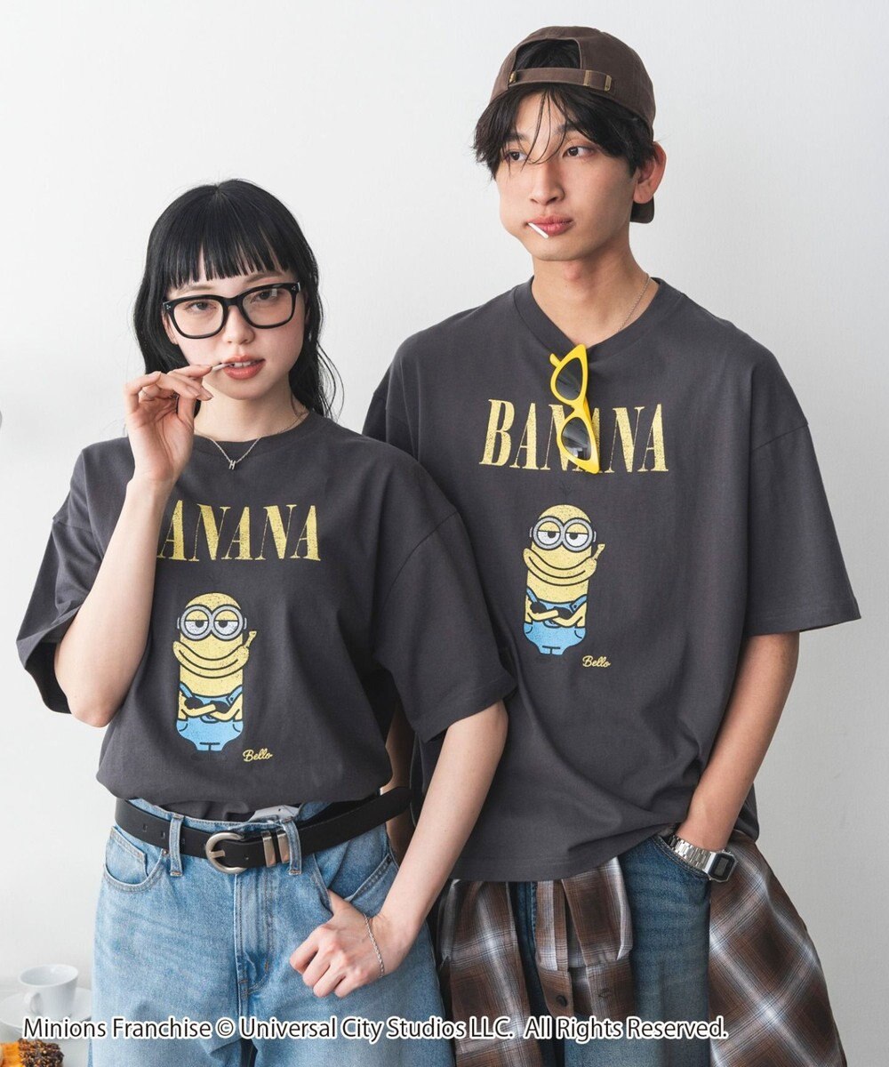 WEGO 【ミニオン / E.T. / バック・トゥ・ザ・フューチャー / デロリアン/ユニセックス着用ITEM/SMLサイズ展開】キャラクターズグラフィックT3（SS） 