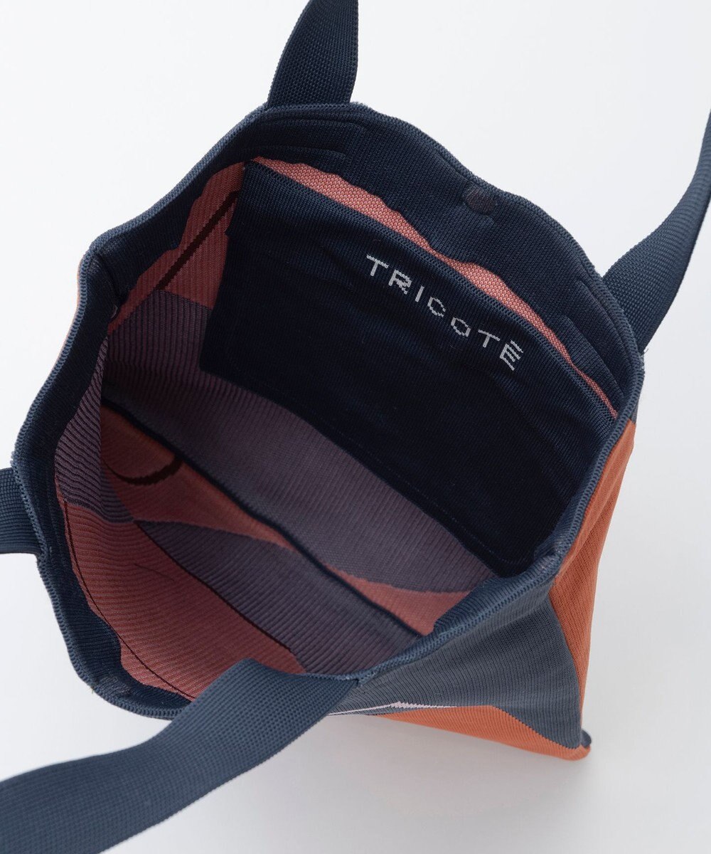 TRICOTE パズルラインニットトート【 軽くて丈夫・A4サイズ対応】 