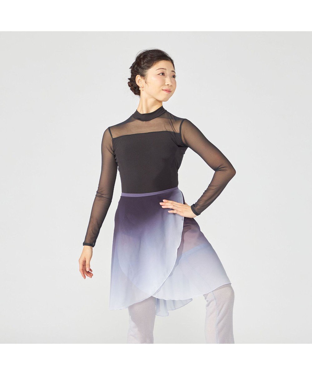 Chacott 【Nela ライン】ロングスリーブレオタード 