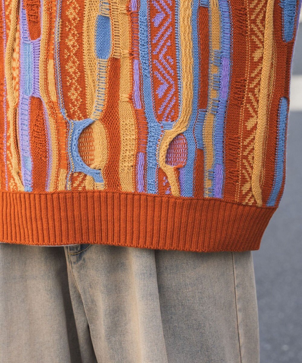 WEGO 3Dニットプルオーバー 