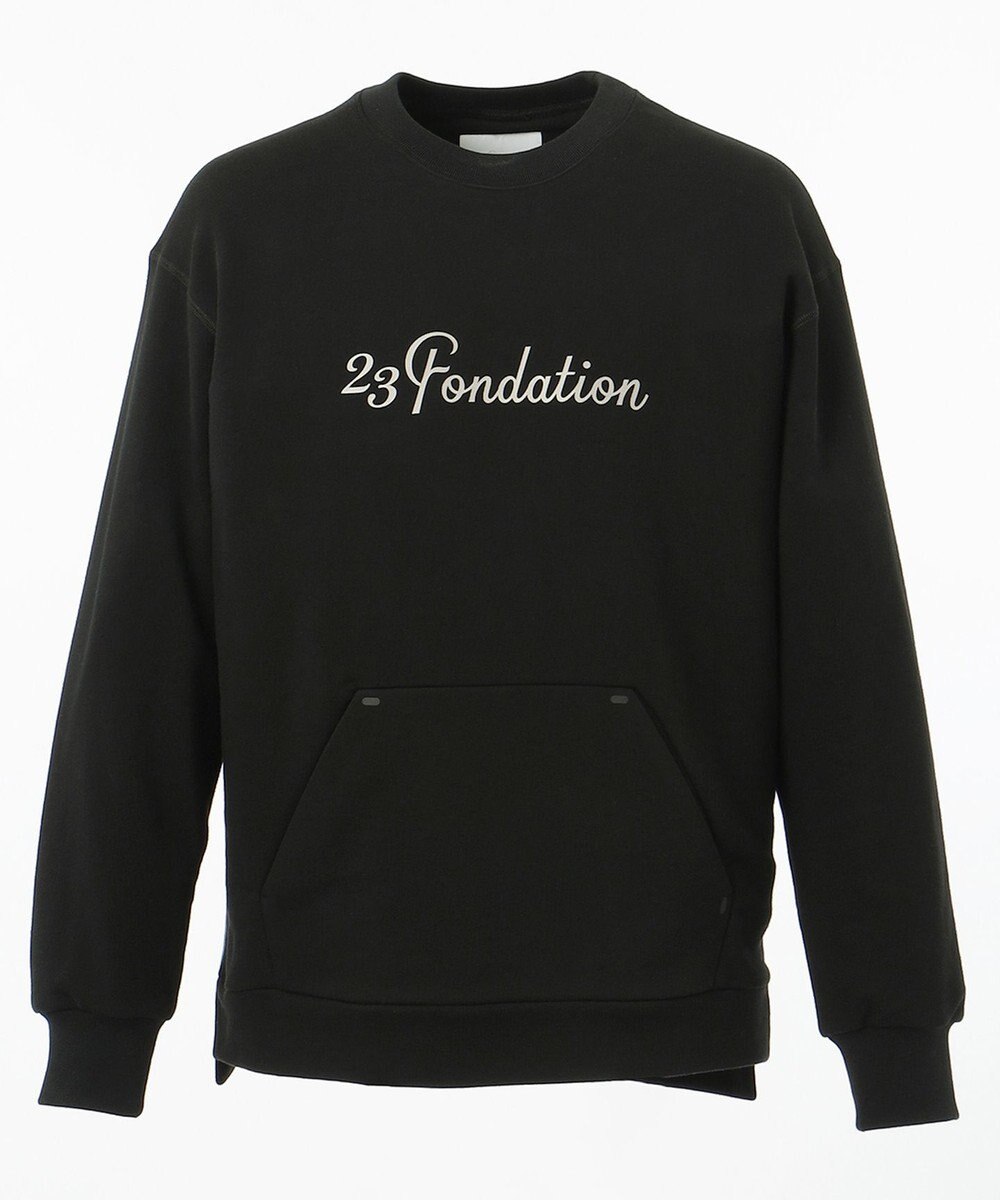 23区GOLF 【MEN】【23Fondation/WEB&一部店舗限定】ライト裏毛 スウェットプルオーバー 