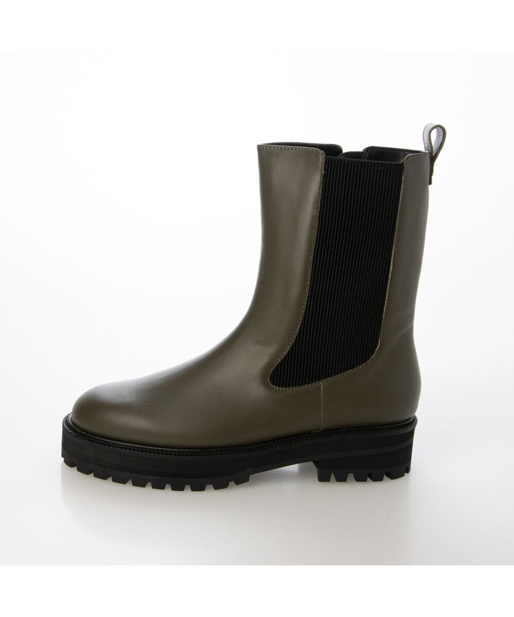 ing <ing>タンクソールサイドゴアブーツ 