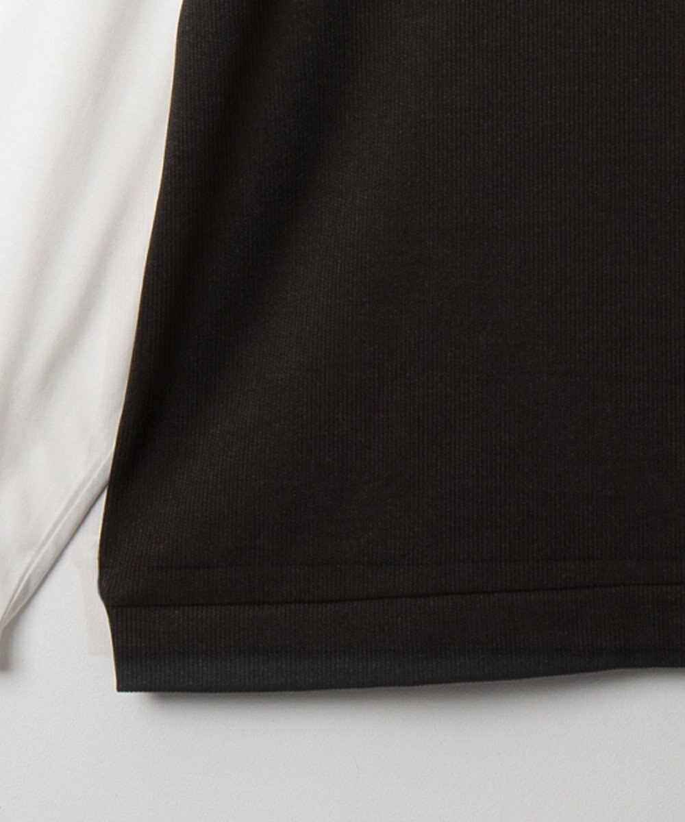 WEGO フェイクレイヤードモックネックベストT（LS） 