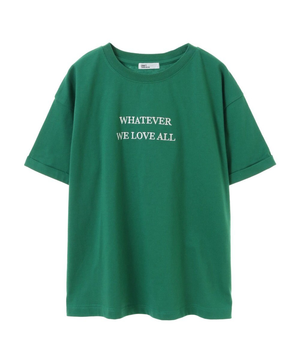 CRAFT STANDARD BOUTIQUE 刺繍ロゴＴシャツ 