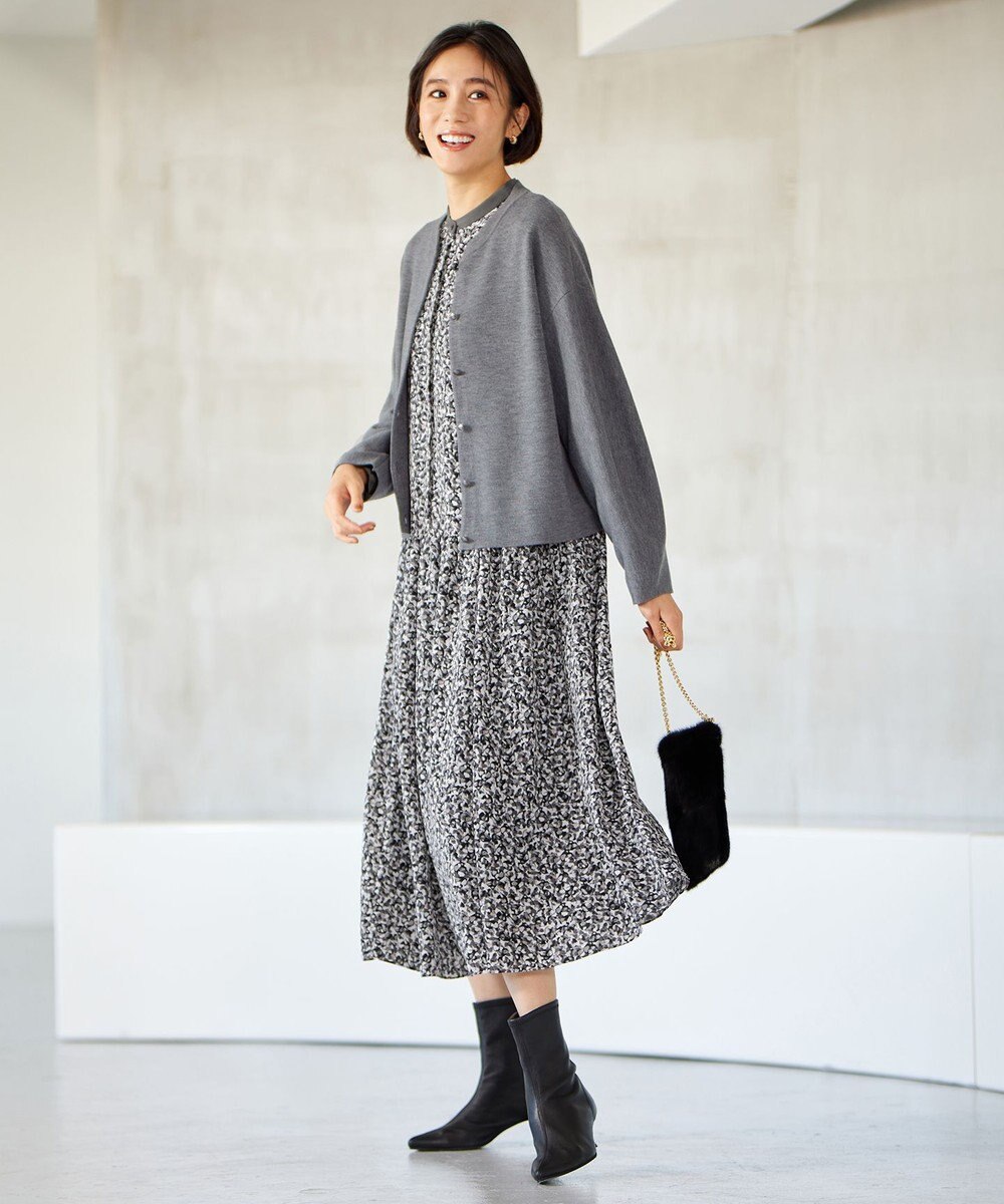 自由区 【WEB&一部店舗限定】スムージーニット カーディガン 