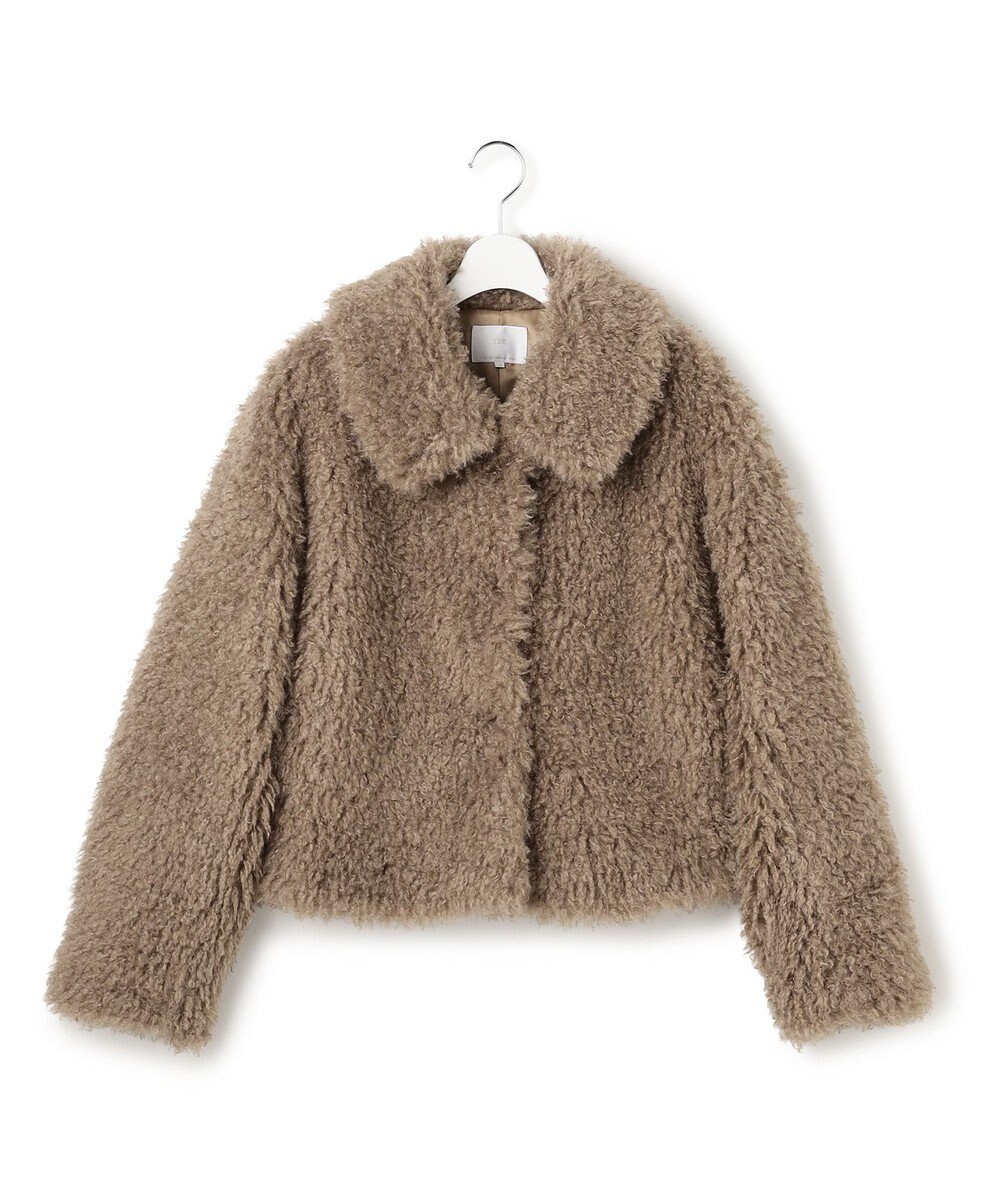 23区 【GOLD LABEL】カーリーニードルファー ブルゾン 