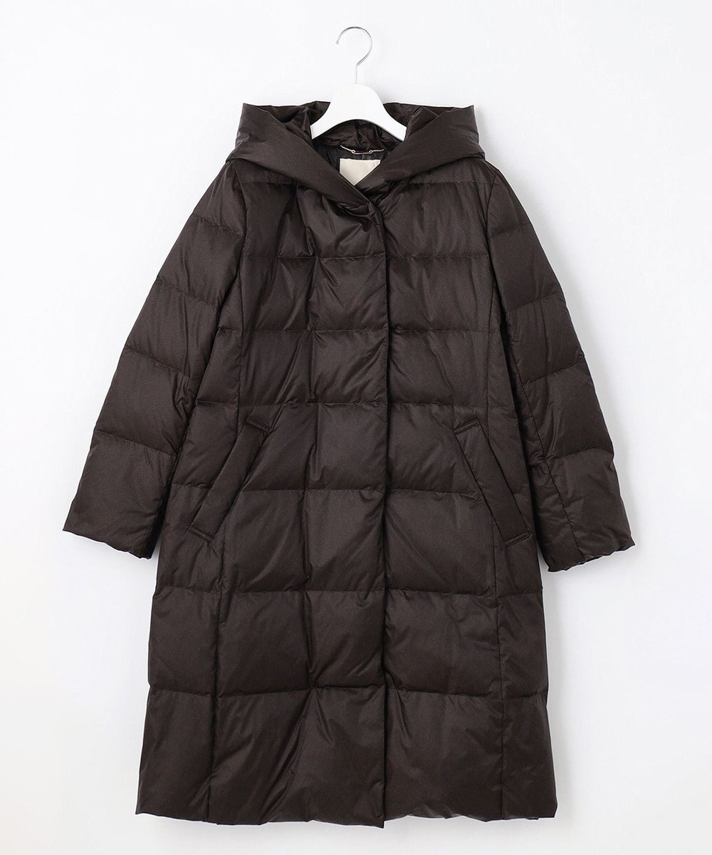 自由区 【WEB限定カラーあり・新色追加・洗える】ブライトダウン ロング丈ダウンコート 