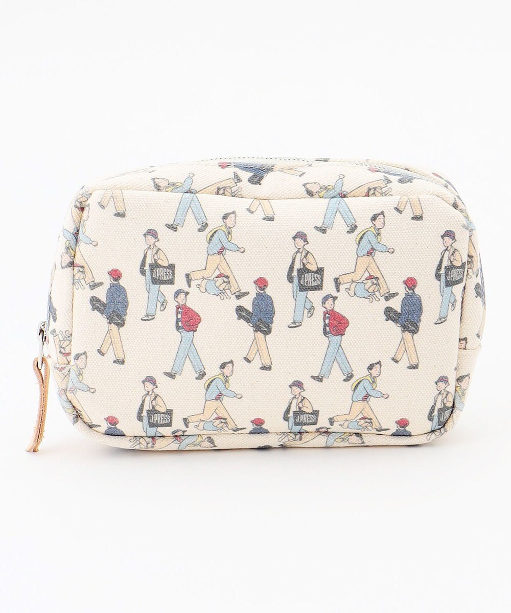 J.PRESS MEN 【AaronChang】【UNISEX】プリント ポーチ 