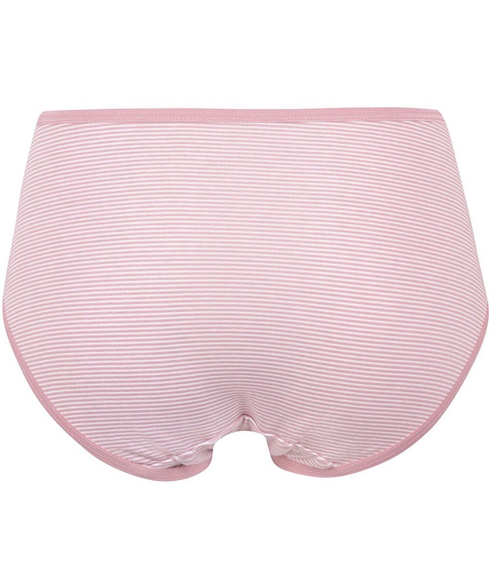 Wing ショーツ 綿混(身生地部) ここちよいフィット感 ムレにくい(身生地部) 【デイリーフィット 綿混ボーダー】 はきこみ丈ふつう EC2650 ウイング／ワコール 