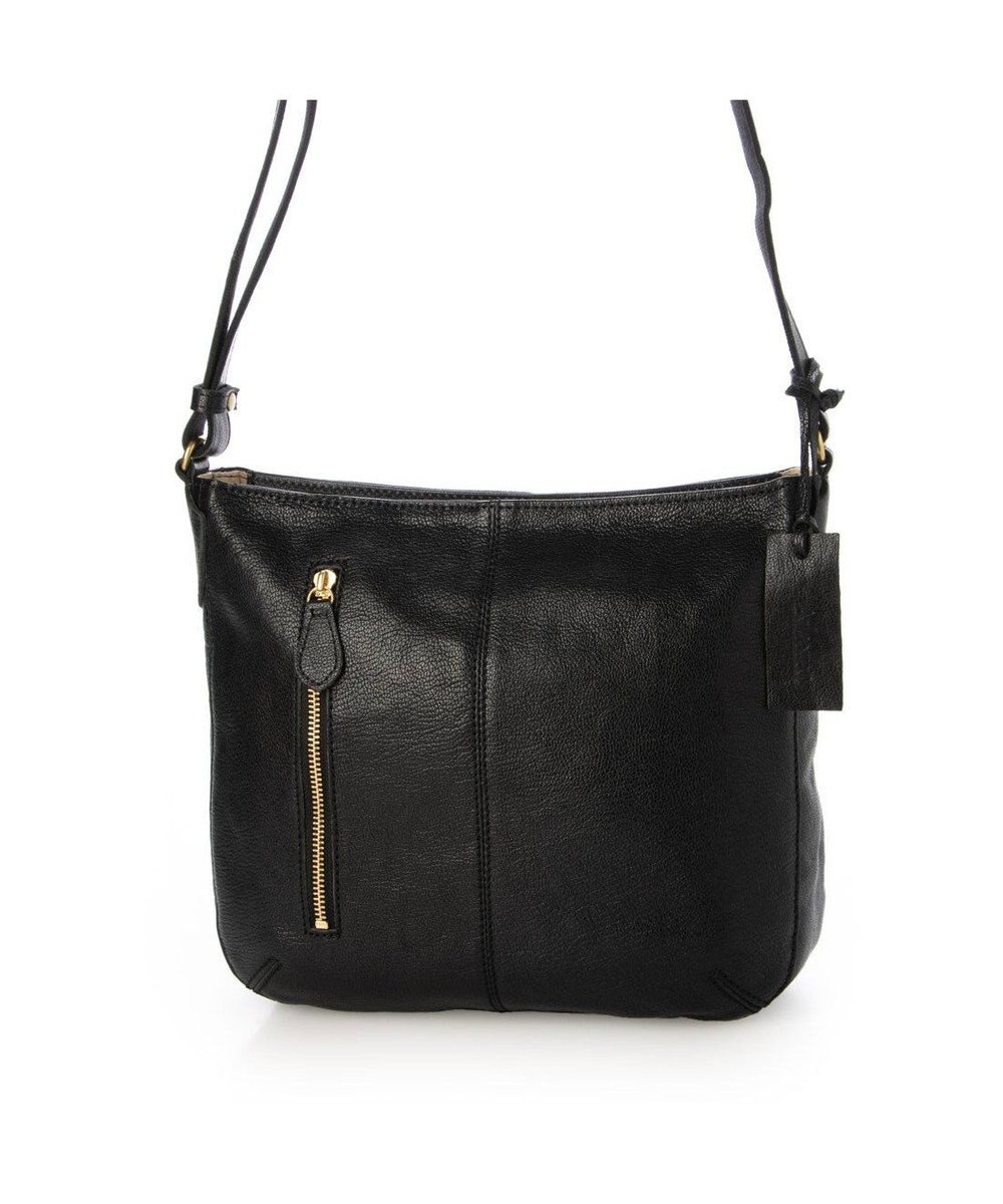 UNBILLION アトランタ ATLANTA / 牛革縦ファスナーショルダー 