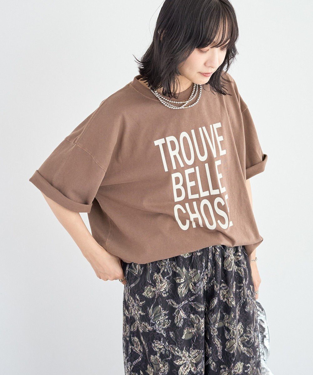 Green Parks ピグメントロゴＴシャツ 