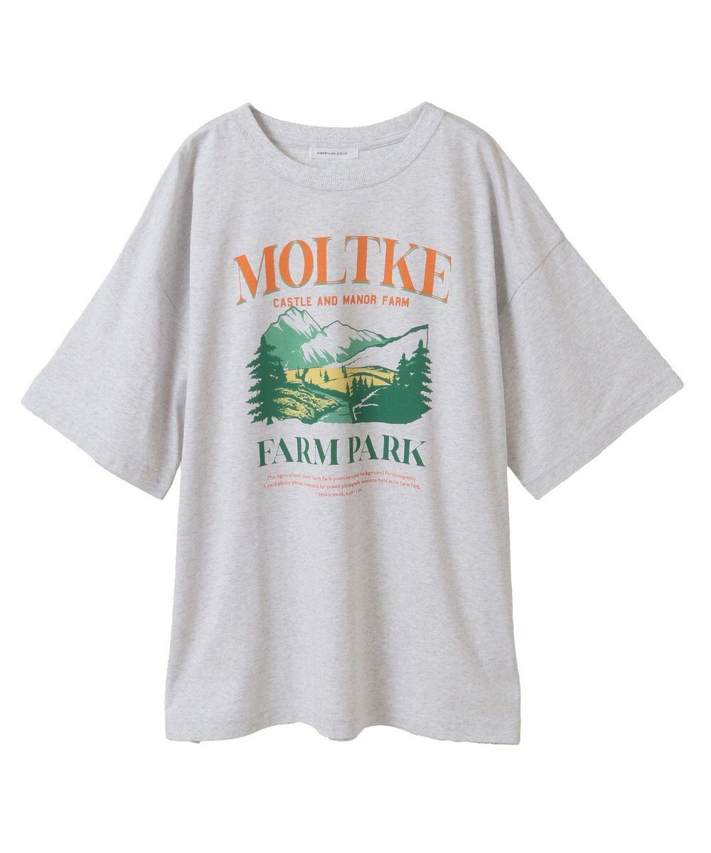 AMERICAN HOLIC FARM PARKプリントTシャツ 