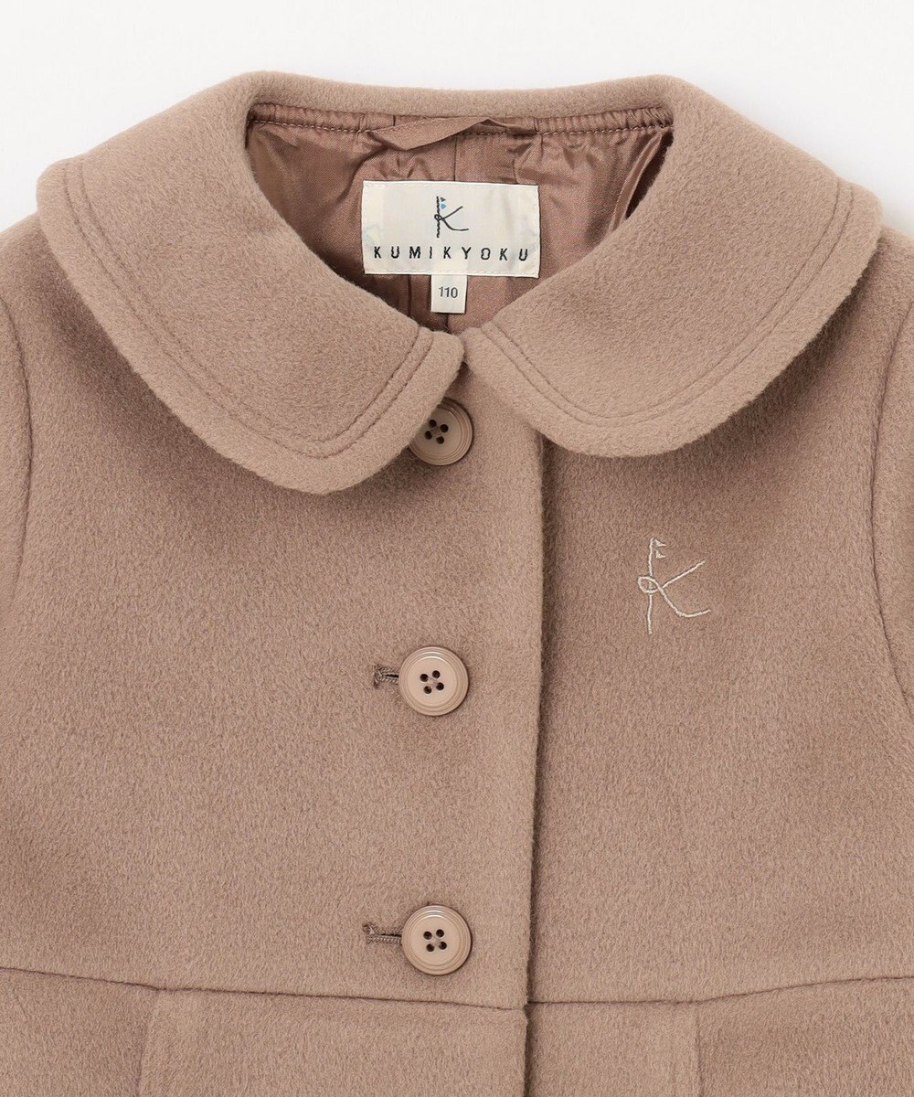 組曲 KIDS 【110-140㎝】フェイクウール コート 