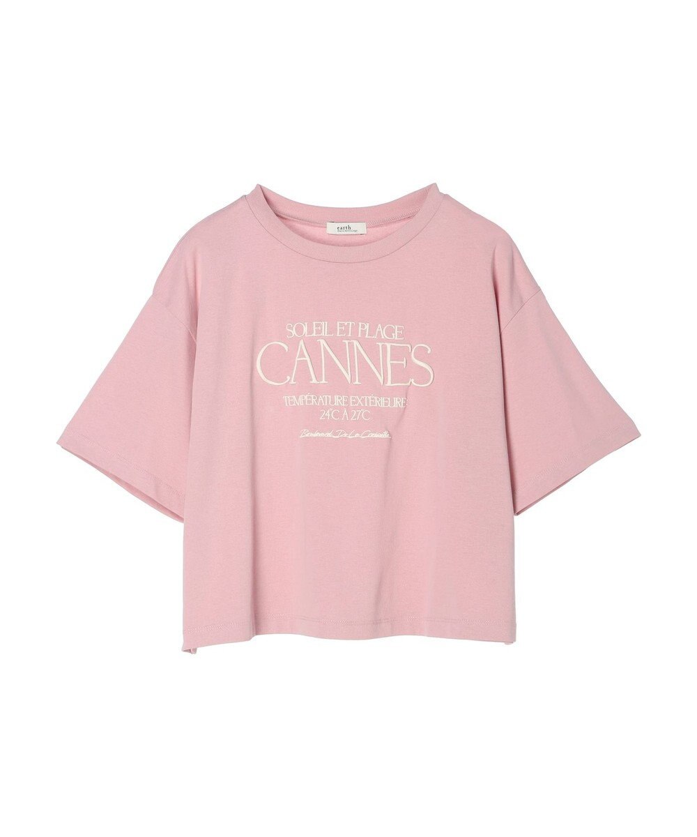 earth music&ecology ＣＡＮＮＥＳ　ショートＴ 