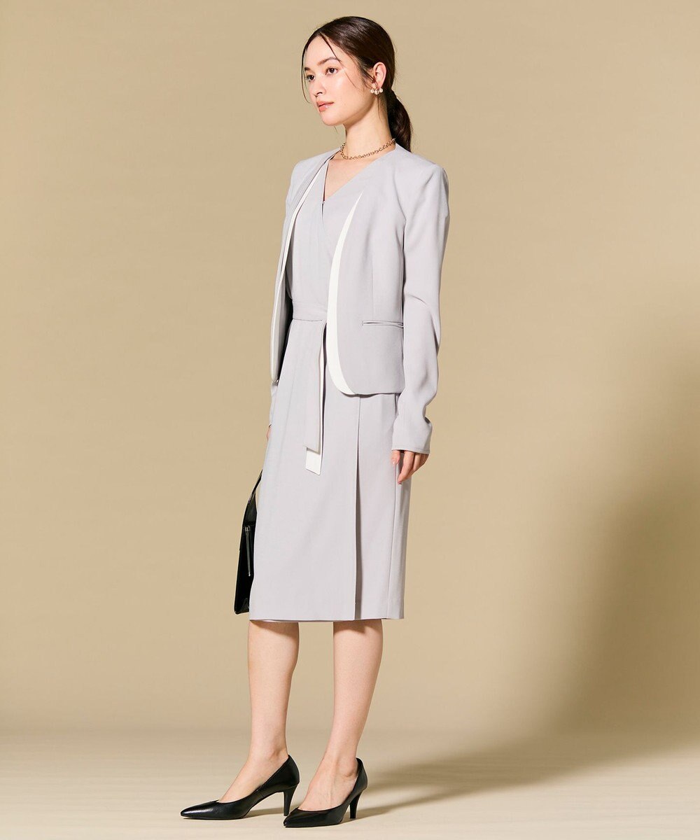 BEIGE， 【Lsize・セットアップ対応】CINDY / ダブルカラージャケット 