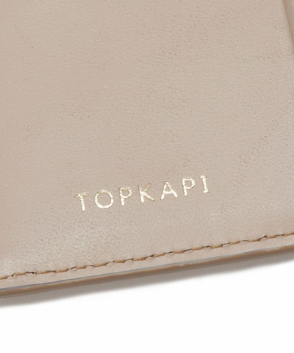 TOPKAPI 【TOPKAPI】イタリアンレザー リザード型押し 二つ折り 財布 LUCIA ルチア 
