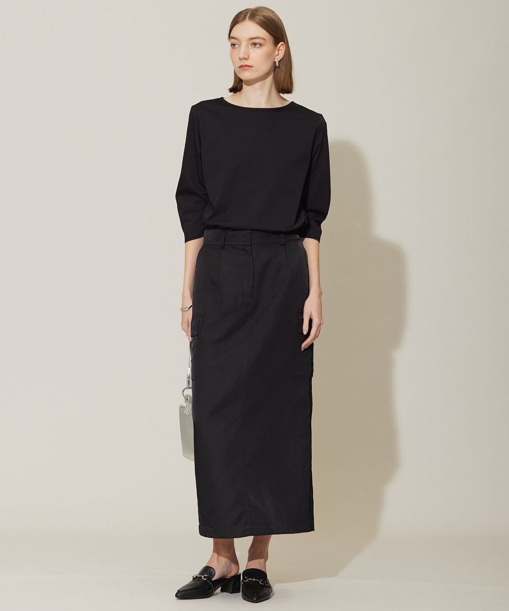 ICB 【接触冷感・UVケア・洗える】 コンフォートプレーティング クレセントスリーブカットソー 