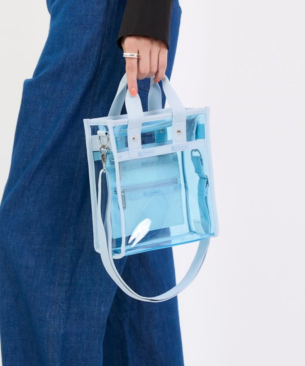 LeSportsac CLEAR MINI N/S TOTE/クリアスカイブルー 