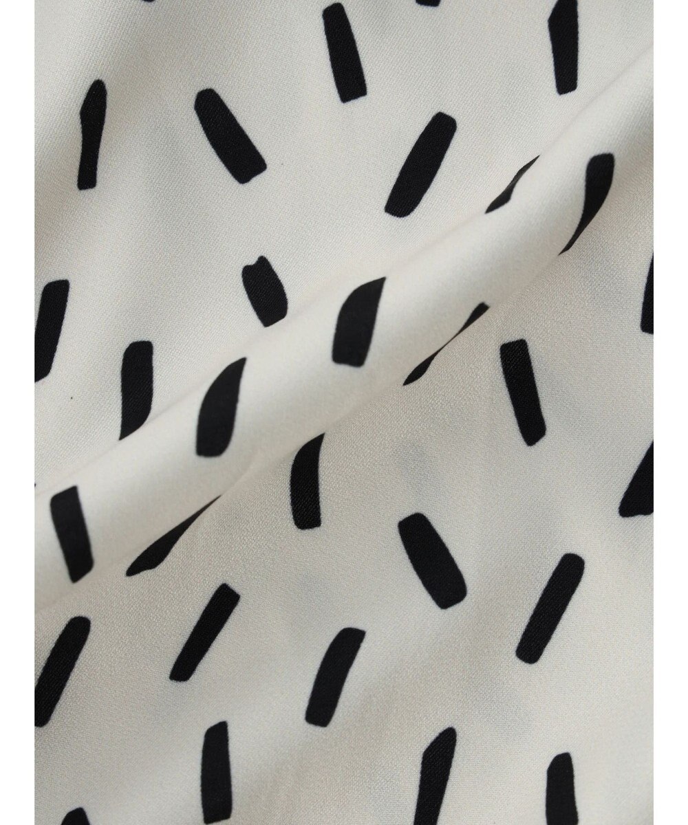 Green Parks armonia．スクエアドットプリントタックワンピース 