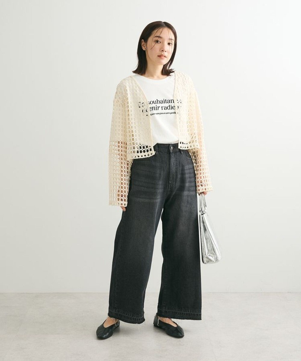 Green Parks ５分袖フロッキーロゴプリントＴＥＥ 