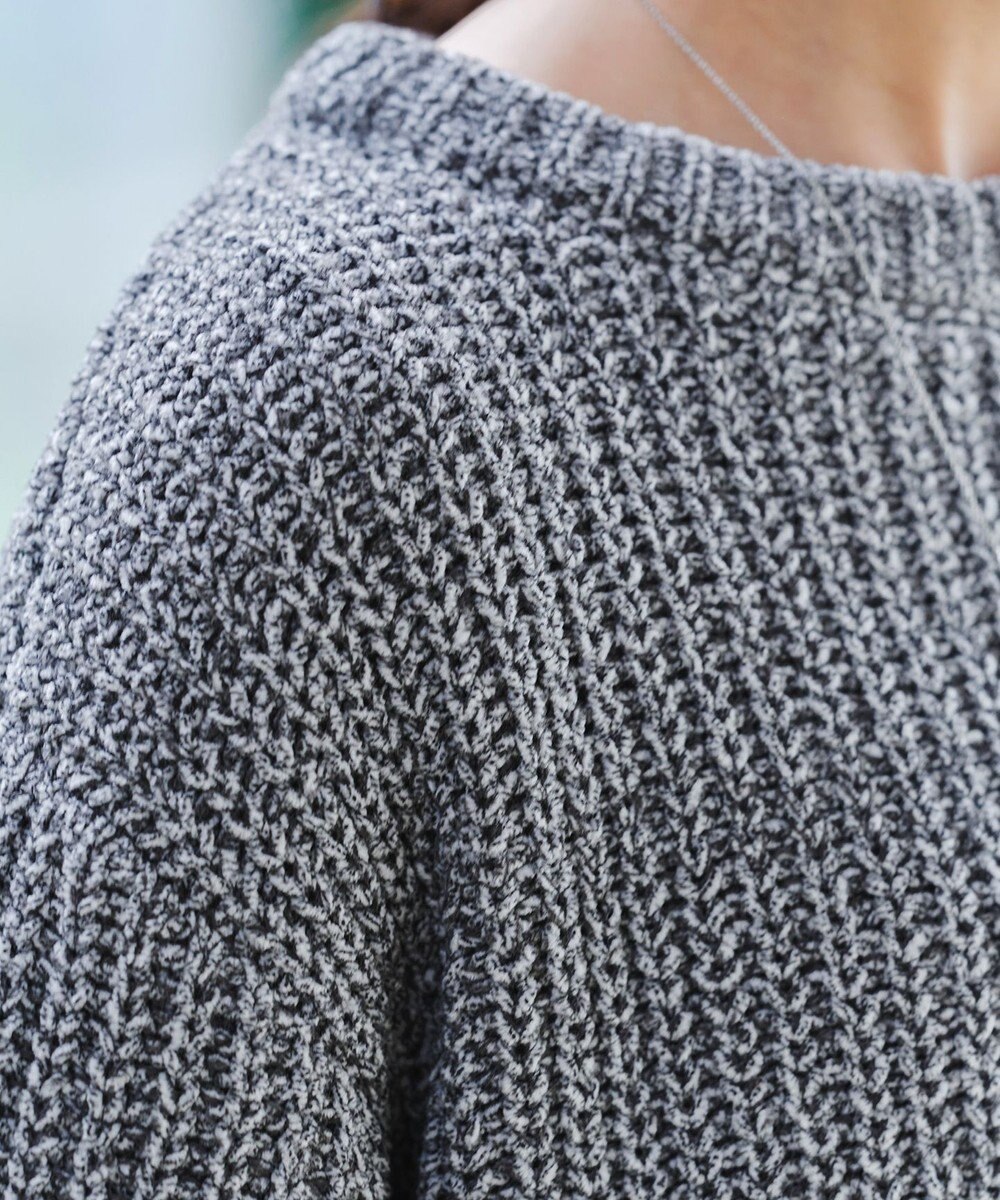 Tiaclasse 【洗える】MIXモールニットプルオーバー 